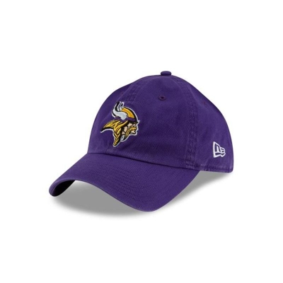 Sapca New Era Minnesota Vikings NFL Casual Classic Adjustable - Violet
